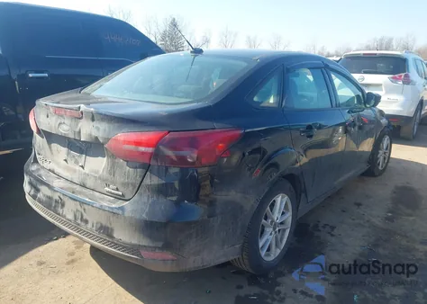 2016 Ford Focus Se из США, поврежденный, VIN 1FADP3F23GL386340